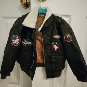 Toddler bomber jacket